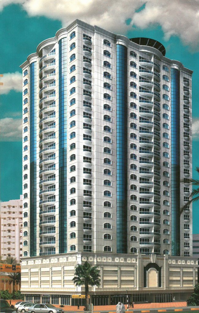 rent a flat in Sharjah at Sahara Tower 1