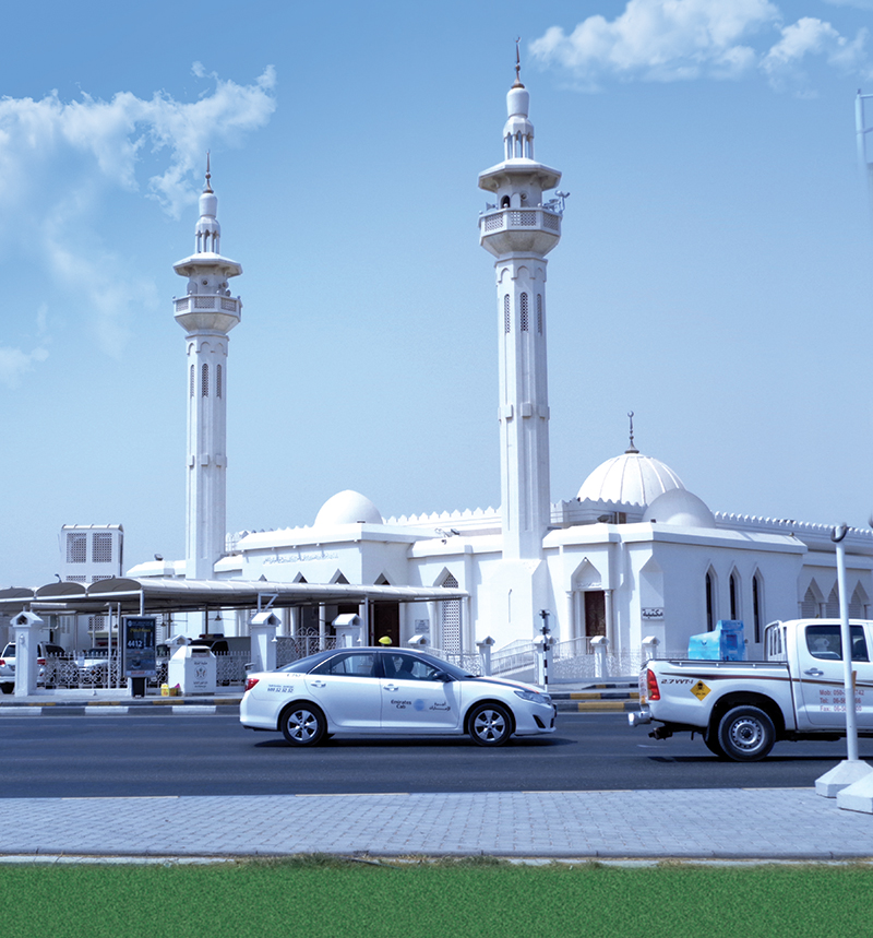 Al Shaba Mosque in Halwan Sharjah is built by Al Thuriah, one of the premier construction companies in UAE