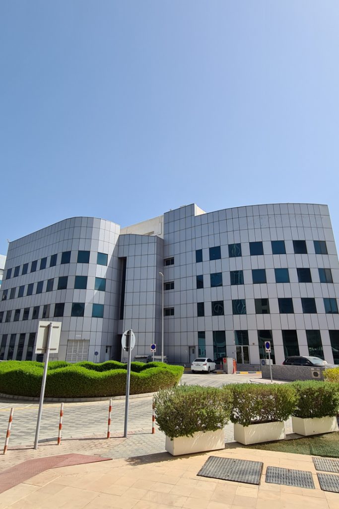Lulu Holding Building in Dubai Internet City is a facilities management client of Al Thuriah's cleaning and maintenance services company in the UAE