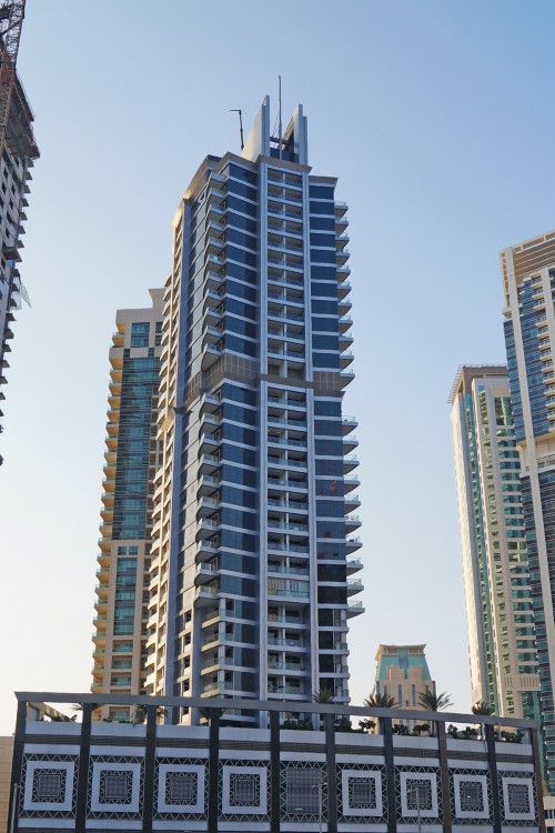 Skyview Tower in Dubai Marina Dubai UAE is a facilities management client of Al Thuriah's building maintenance company in UAE